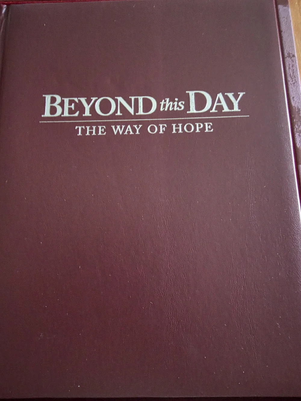 The Way of Hope Brown Leather-Look Journal - Embossed Cover